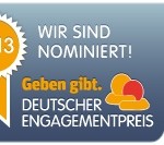 Sticker Deutsche Engagementpreis 2013